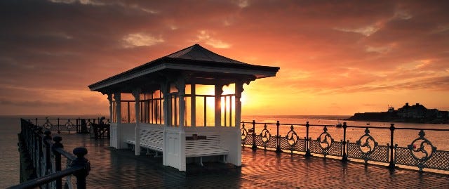 Pavillion on the pier