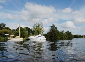 The River Bure in Norfolk