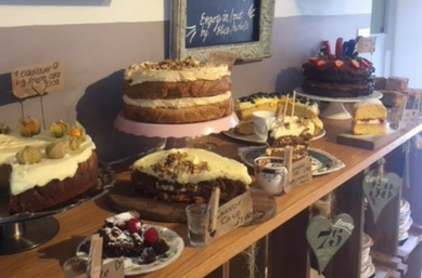 A fantastic selection of cakes