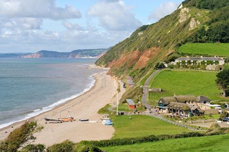 Branscombe beach