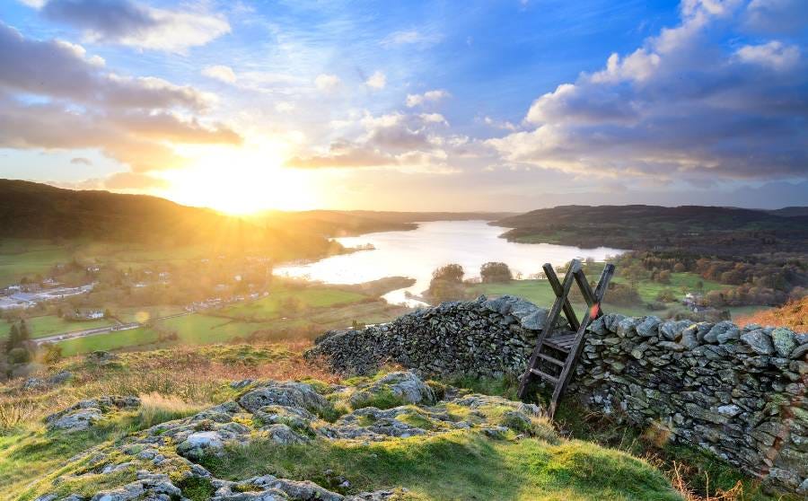 View of Lake Windermere