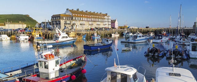 Boats in the harbour