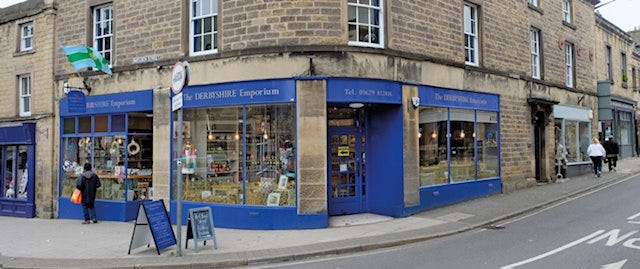 Derbyshire emporium storefront 