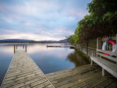 Windermere Lake at the end of your garden