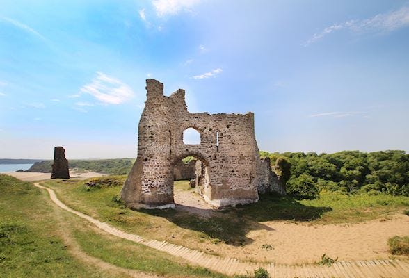 Pennard Castle