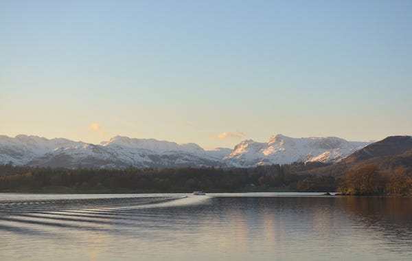 Winter cottages in the Lake District