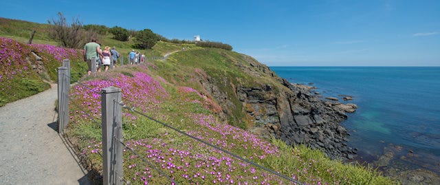 Walking to Lizard Point