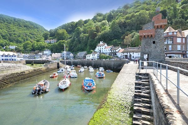 Lynmouth village