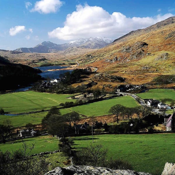 A view over one of the many National Parks of the UK