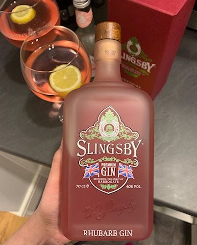 Slingsby Rhubarb Gin