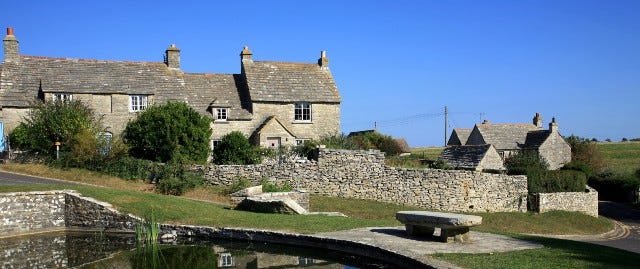 Duck pond in Worth Matravers