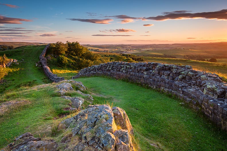 A view from Hadrian's Wall