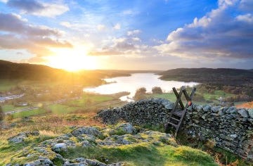 Clappersgate view of windermere