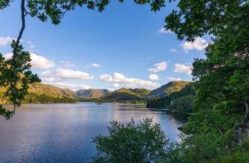 Ullswater in the Lake District Ullswater in the Lake District