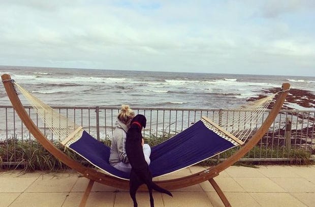 Hammock at beadnell beach house