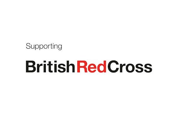 Supporting British Red Cross logo