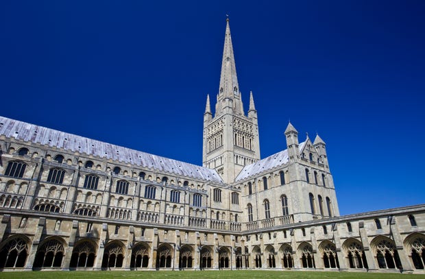 Norwich Cathedral is the epitome of fine when it comes to the site seeing