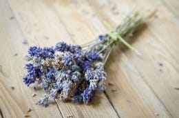 A bunch of hand tied lavender for your loved one