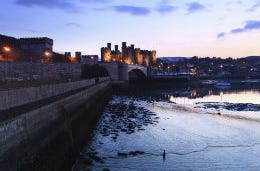 Be inspired this holiday and visit a coastal castle like this one