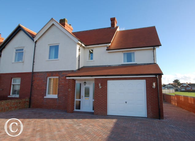 A spacious semi detached property close to the beach.