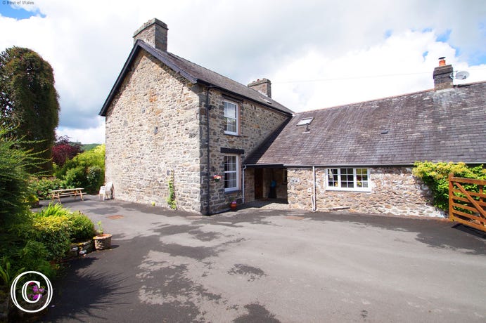 Self catering in Mid Wales - farmhouse holiday near Machynlleth