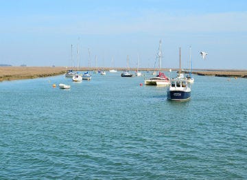 The quay at Wells-next-the-Sea