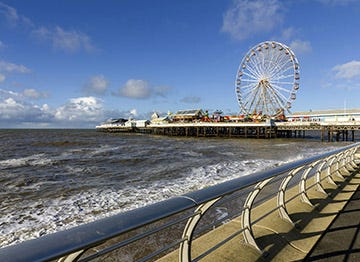 The Lancashire coast