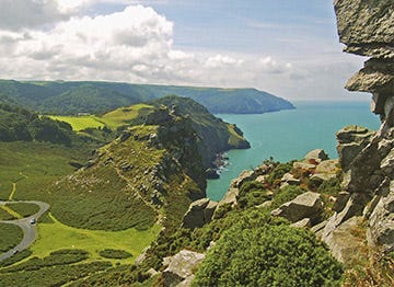 The drama of the North Devon coast is worth seeing