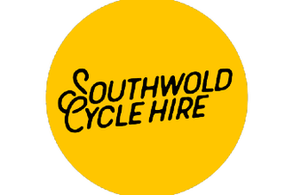 Yellow Circle with Southwold Cycle Hire 